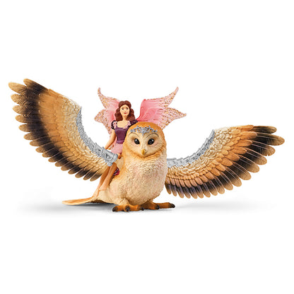 Schleich Bayala Elf on Glitter Owl
