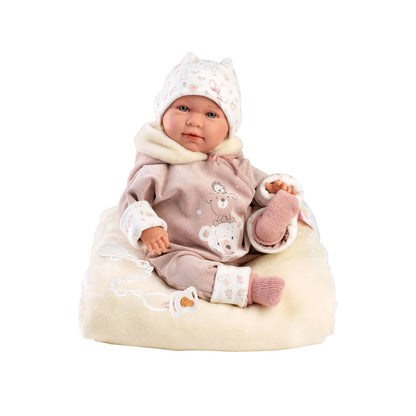 Babypuppe Mimi Bär 42cm