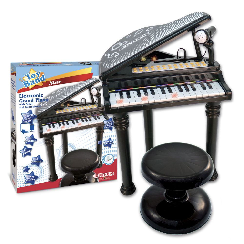 Bontempi Electronic Grand Piano with Microphone