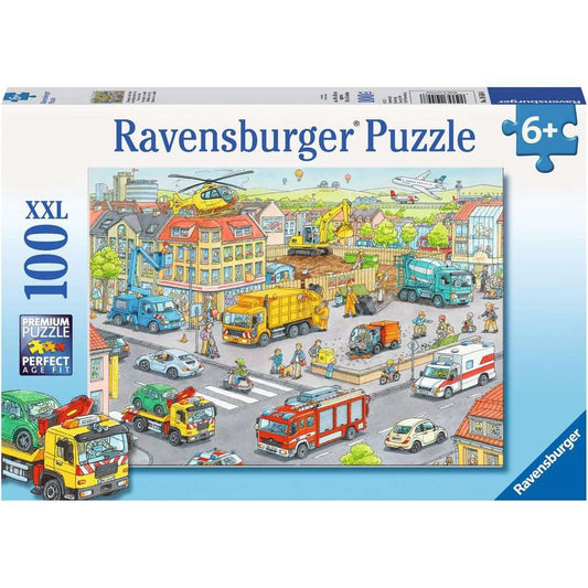 Ravensburger vehicles in the city