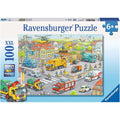 Puzzle Fahrzeuge in der Stadt, 100 Teile – Produktbild 1