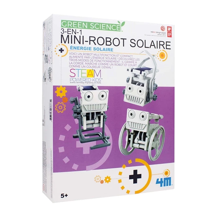 4m Mini Solar Robot 3-in-1