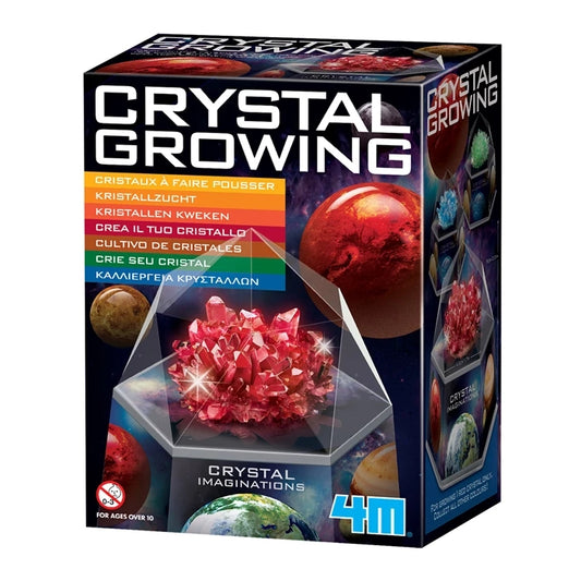4m crystals grow red