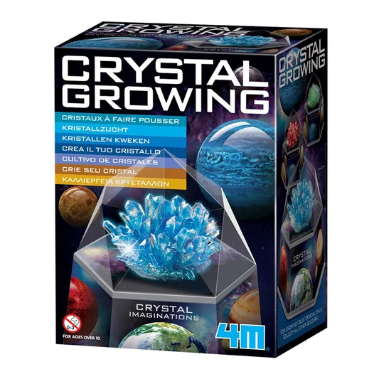4m crystals grow blue