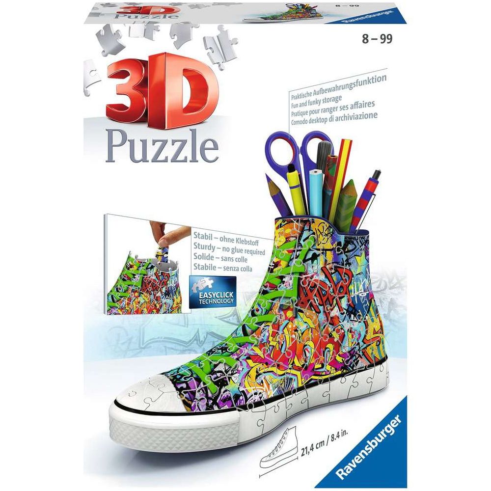3D Puzzle Sneaker Graffiti