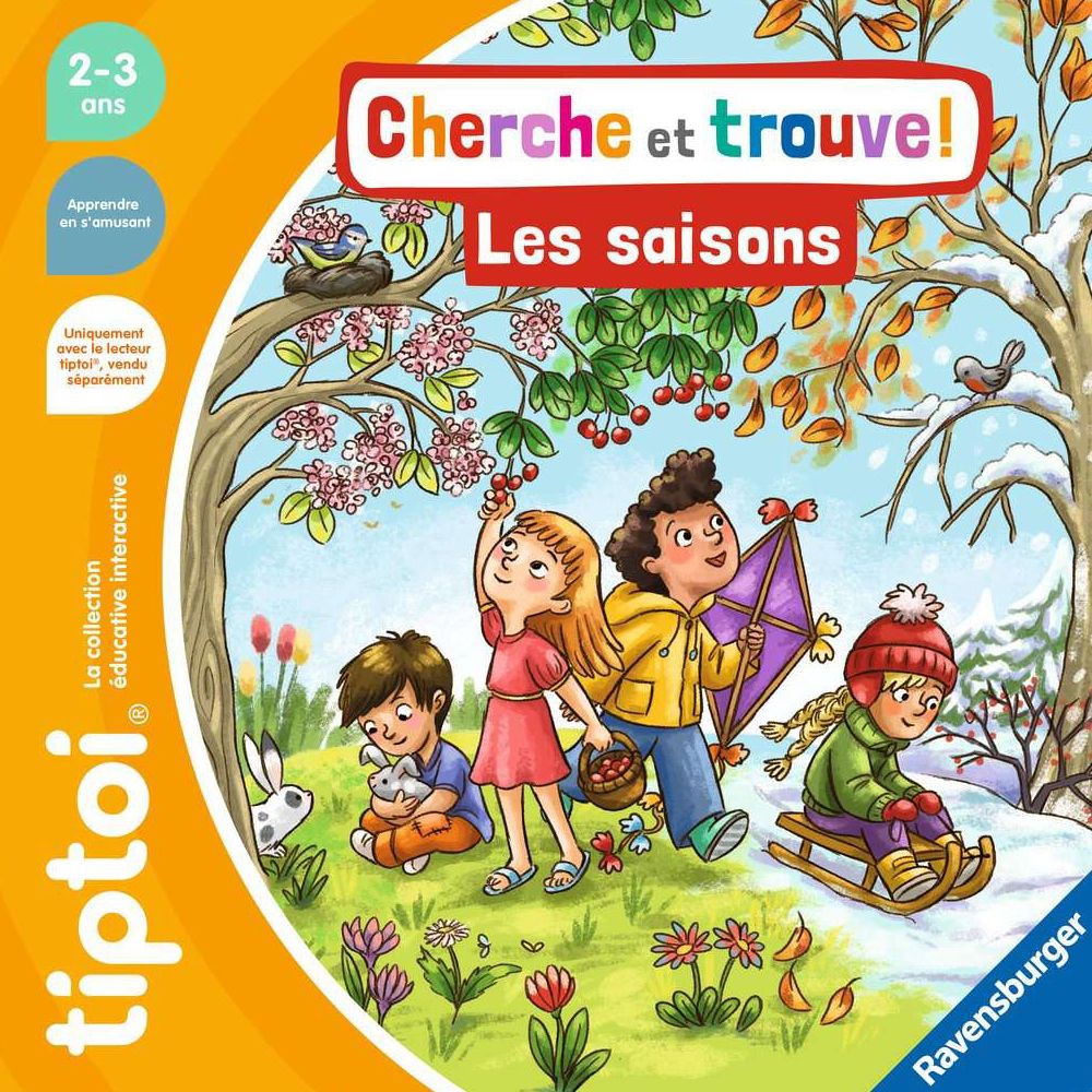 Ravensburger tiptoi® Cherche et Trouve Les saisons