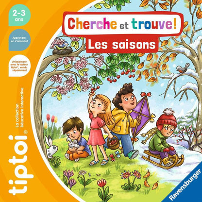 Ravensburger tiptoi® Cherche et Trouve Les saisons