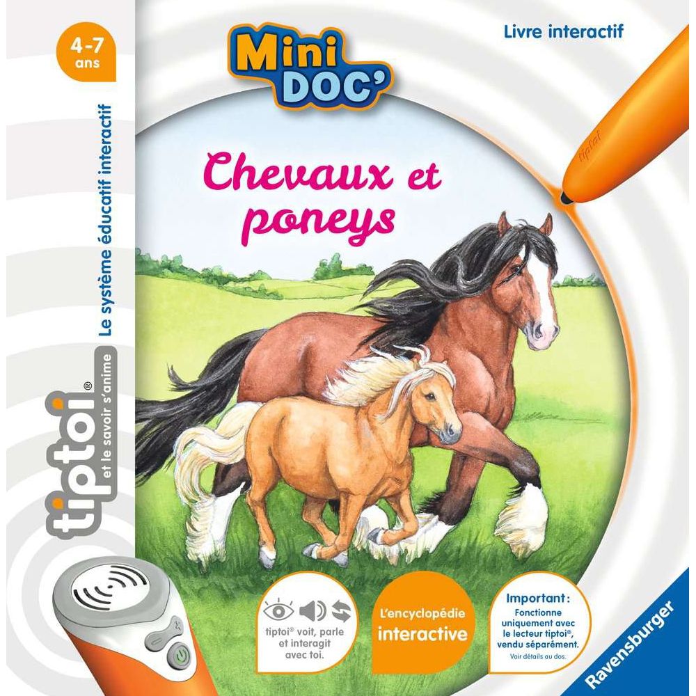 Ravensburger tiptoi® Mini Doc' Horses and ponies