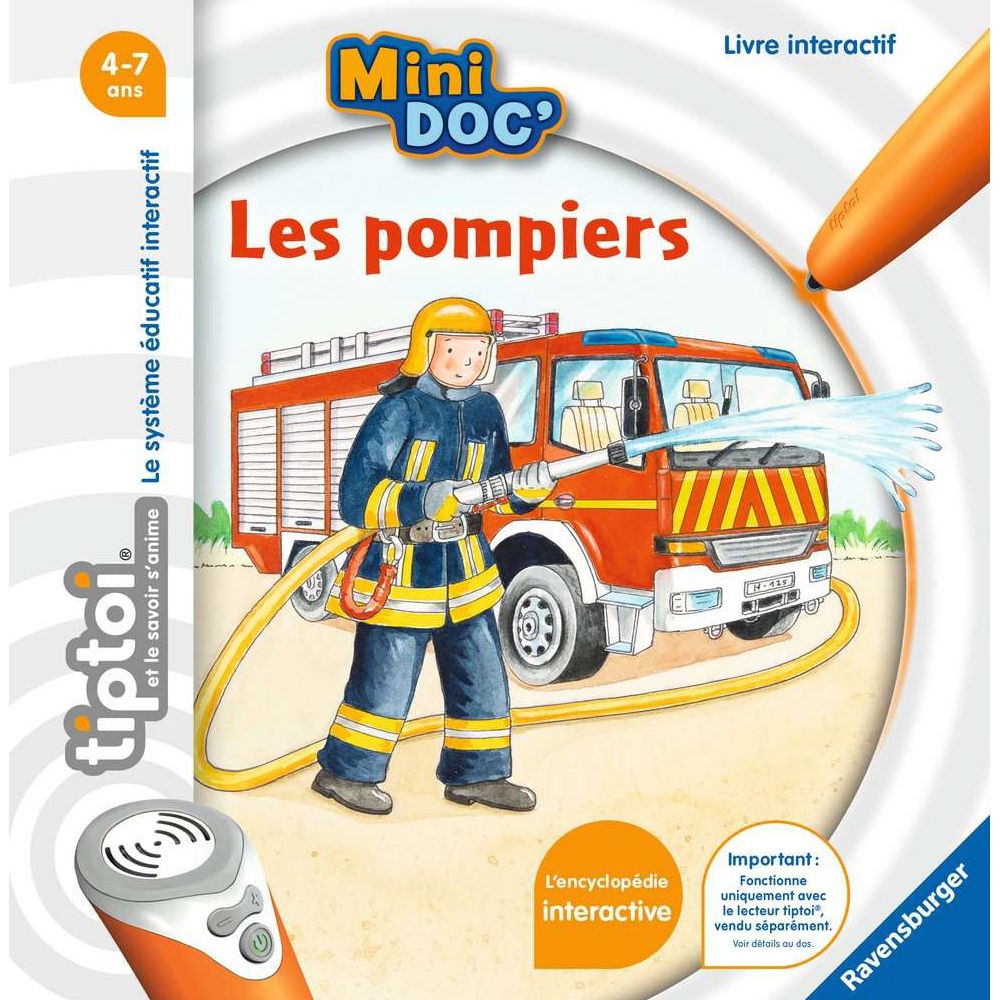 Ravensburger tiptoi® Mini Doc' Les pompiers