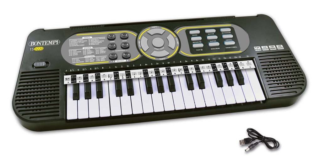 Bontempi Digitales Keyboard 32 Midi-Tasten (F-C)