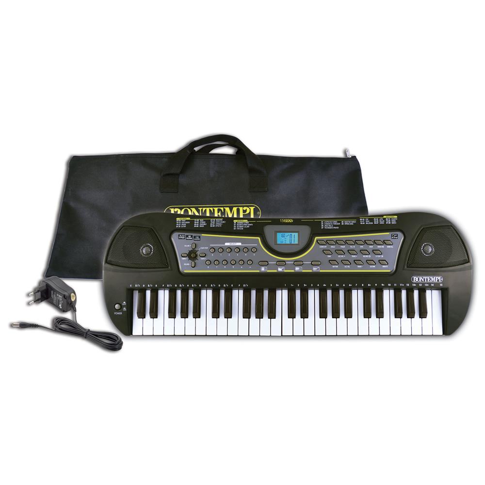 Bontempi Keyboard mit 49 Tasten mit Netzstecker
