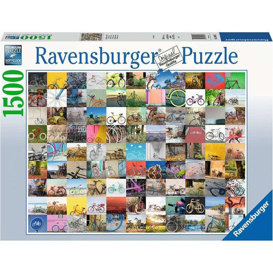 Puzzle 99 Fahrräder und mehr…, 1500 Teile