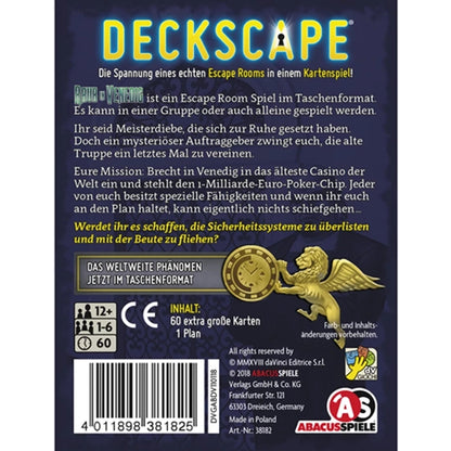 Abacus Games Deckscape - Vol à Venise