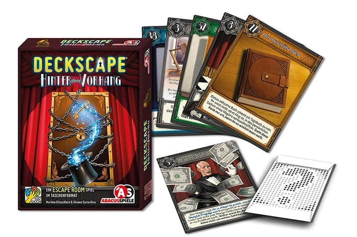 Abacusspiele Deckscape - Hinter dem Vorhang