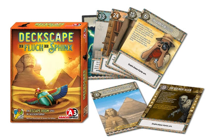 Abacus Games Deckscape - La Malédiction du Sphinx