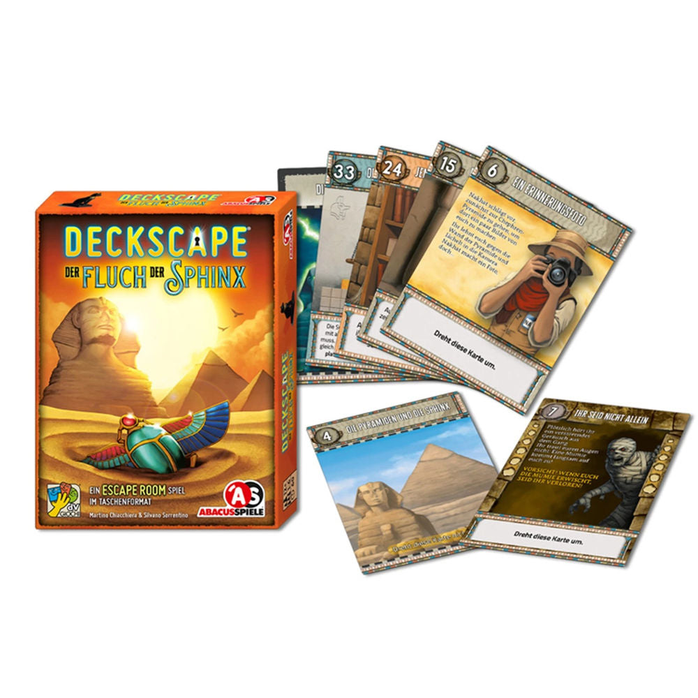Abacusspiele Deckscape - Der Fluch der Sphinx