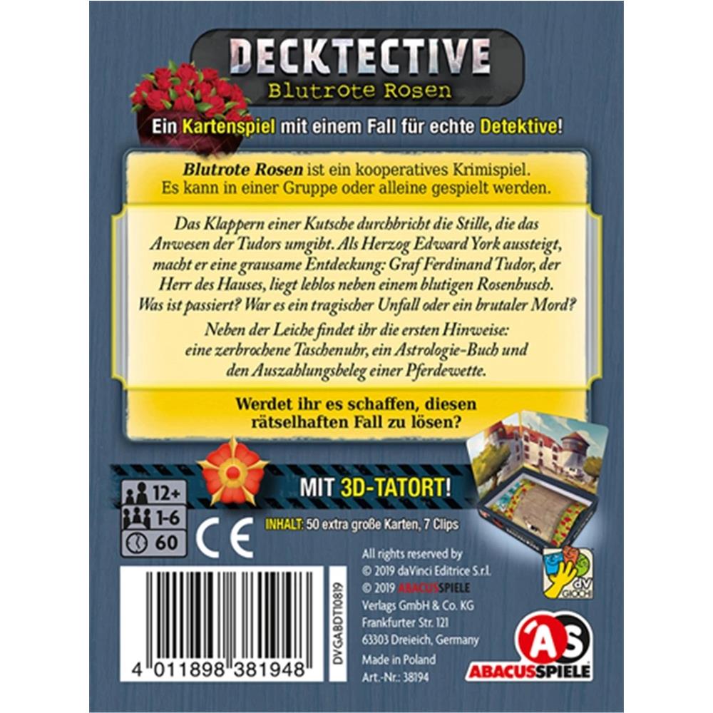 Abacusspiele Decktective - Blood Red Roses