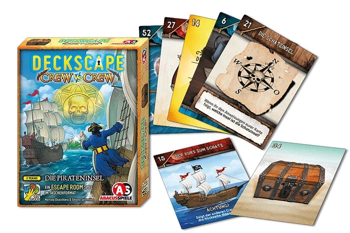 Abacus Deckscape – Crew vs Crew – The Pirate Island (d)