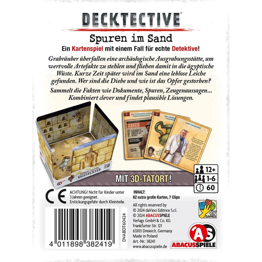 Decktective - Spuren im Sand (d)
