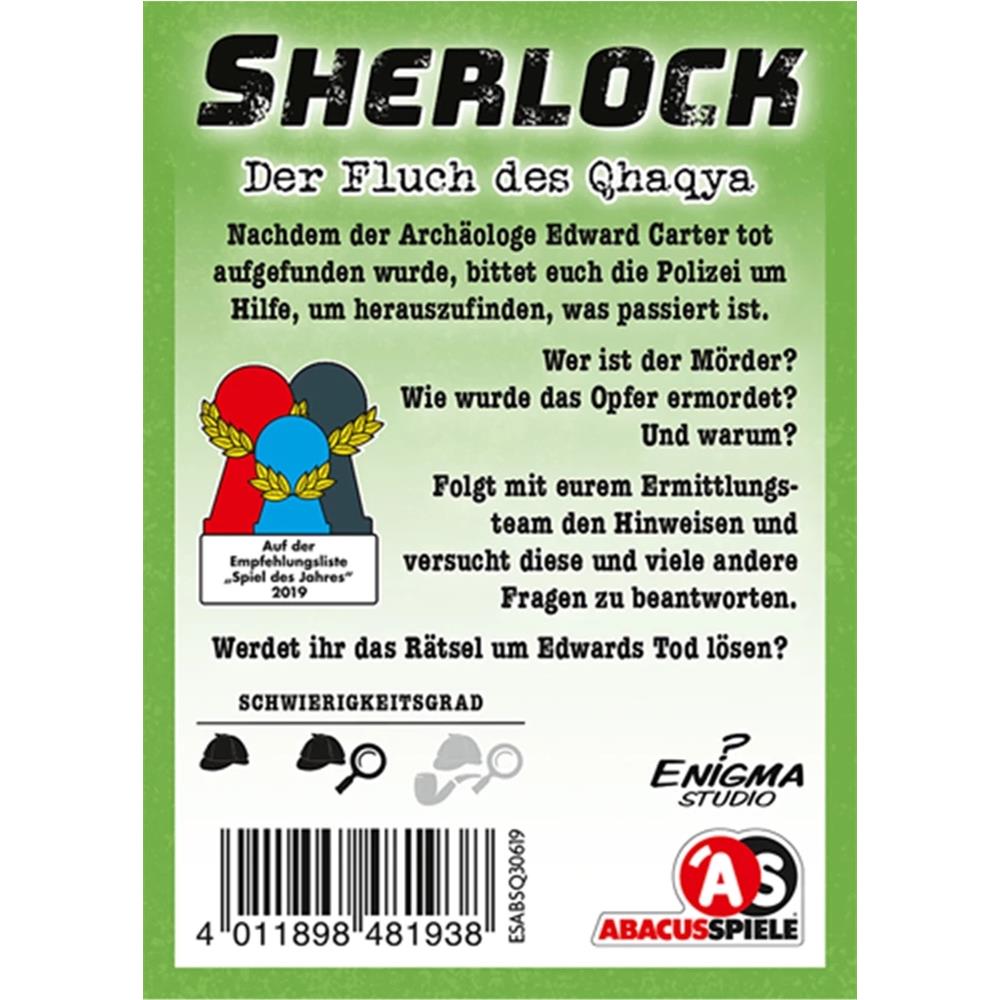 Abacus Sherlock - Der Fluch des Qhaqya (d)