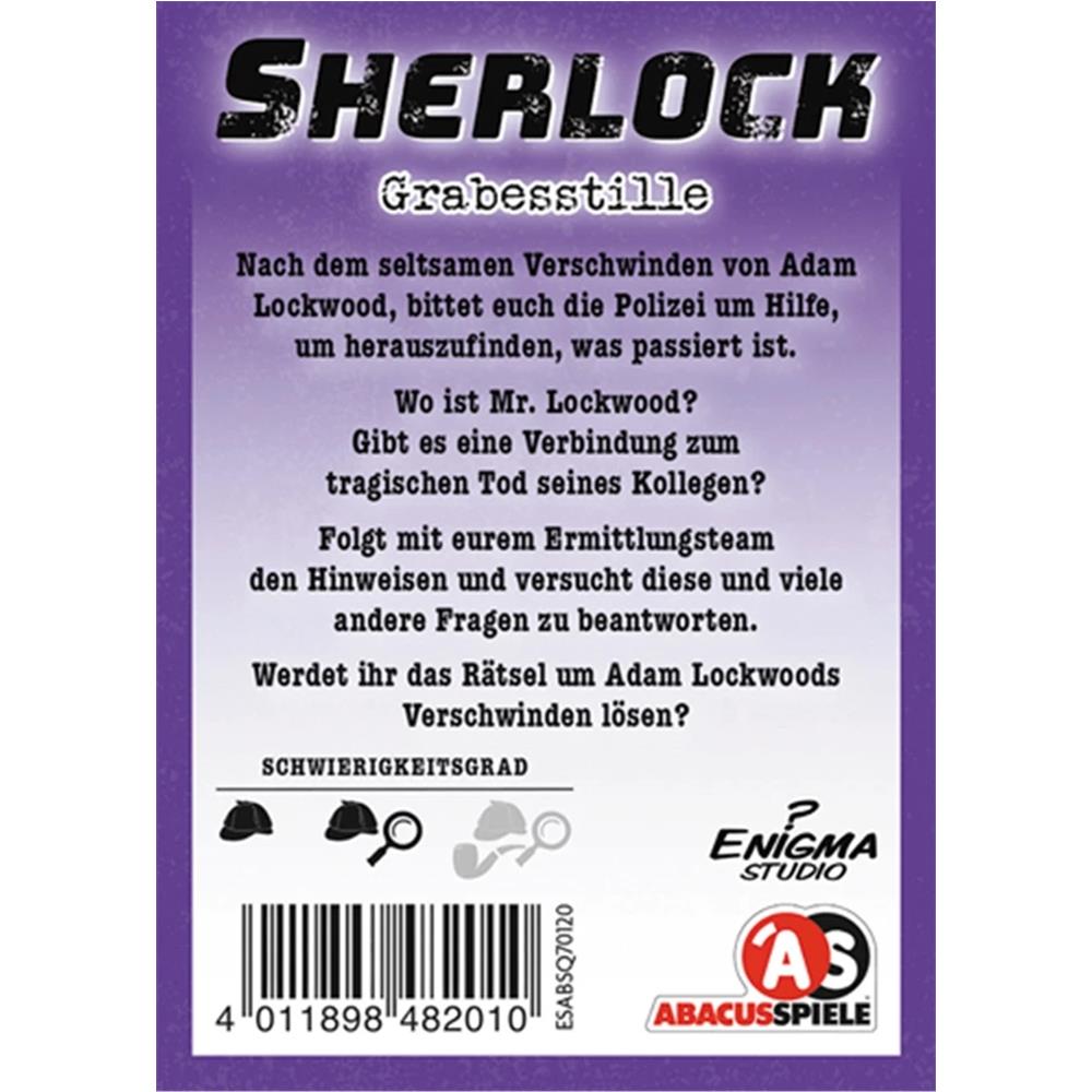 Abacus Sherlock - Le Silence de la Tombe (d)