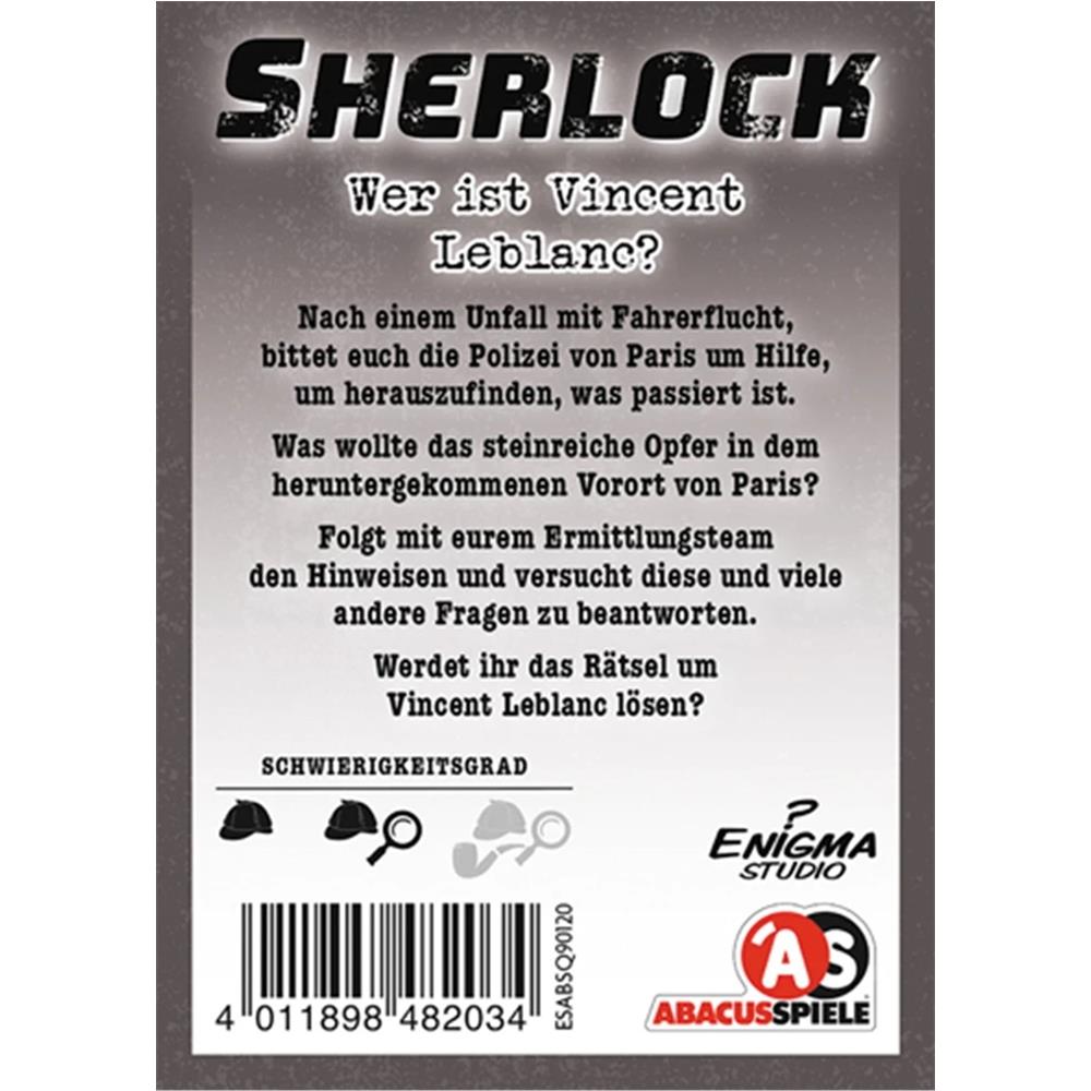 Abacus Sherlock - Wer ist Vincent Leblanc (d)