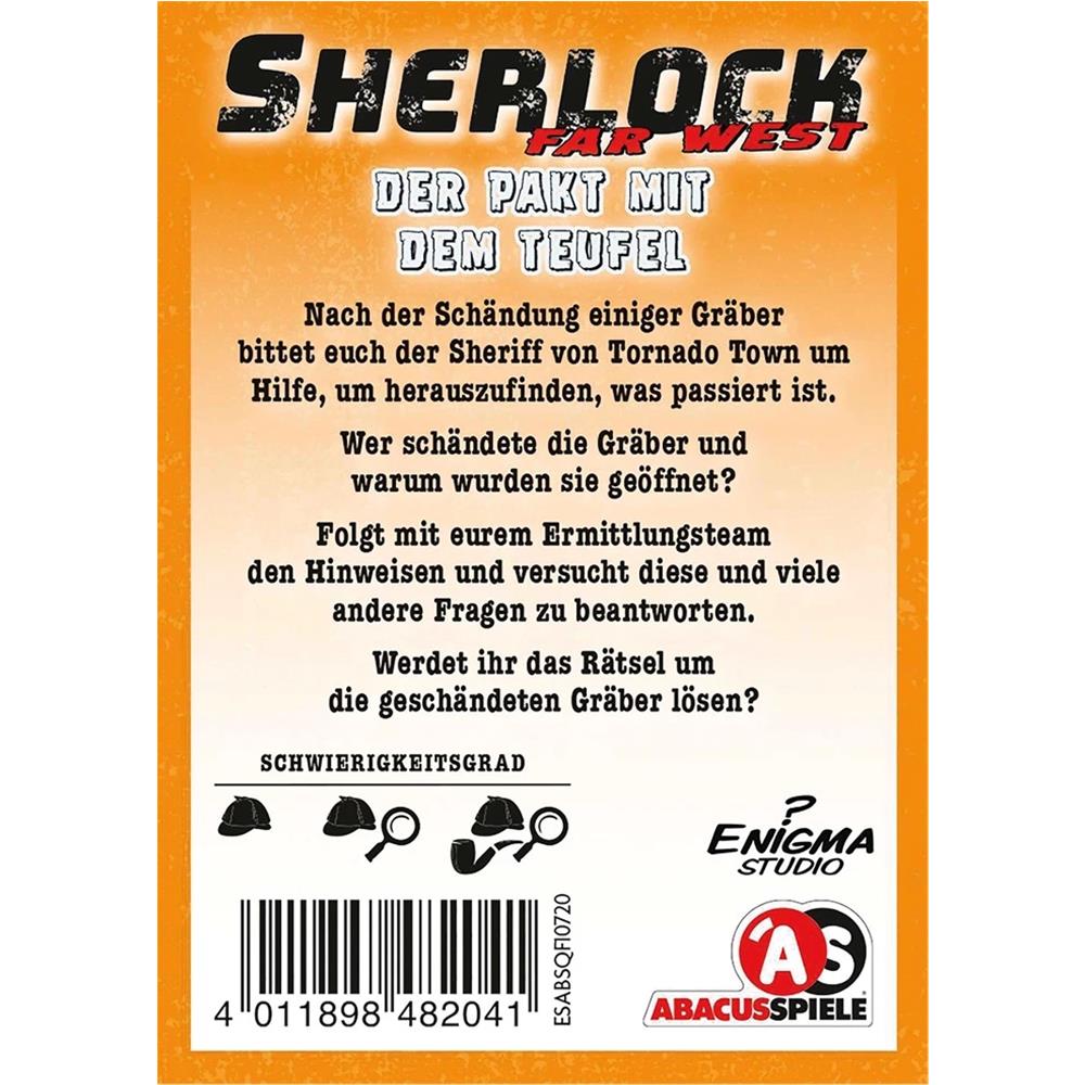 Abacus Sherlock Far West - Der Pakt mit dem Teufel (d)