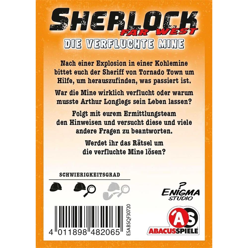 Abacus Sherlock Far West - Die verfluchte Mine (d)