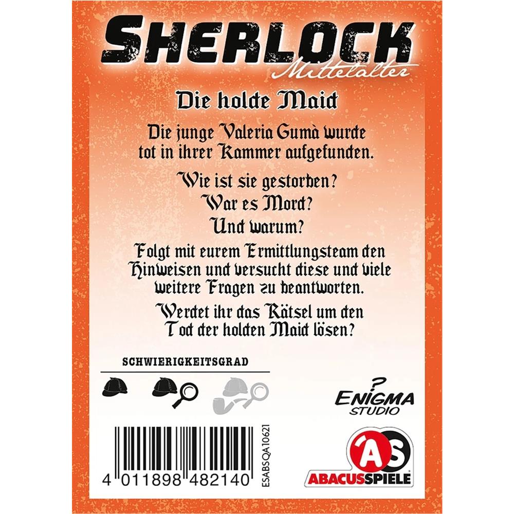 Abacus Sherlock Mittelalter - Die holde Maid (d)