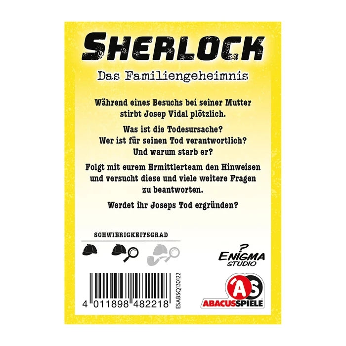 Abacus Sherlock – Das Familiengeheimnis (d)