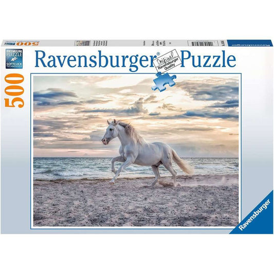 Ravensburger horse on the beach