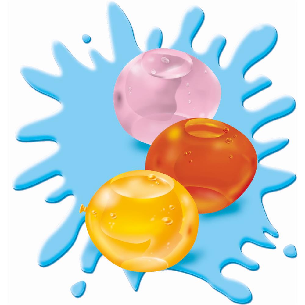 Vivalloons Wasserballone 250 Stück in Eimer, ass.