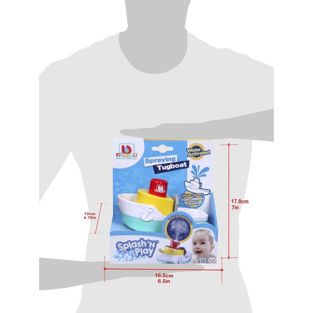 BB Junior Splash'n Play Boot mit Wasserfontäne