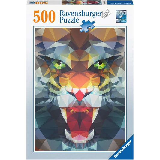 Ravensburger Löwe aus Polygonen