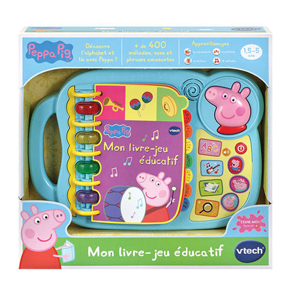 vtech Peppa Pig - Mon livre-jeu éducatif, français
