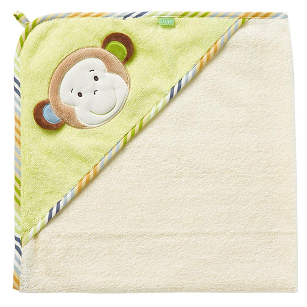 Fehn hooded bath towel monkey