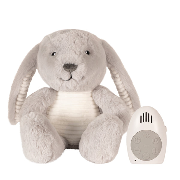 Flow Amsterdam Baby Comforter Milo the Rabbit, grey