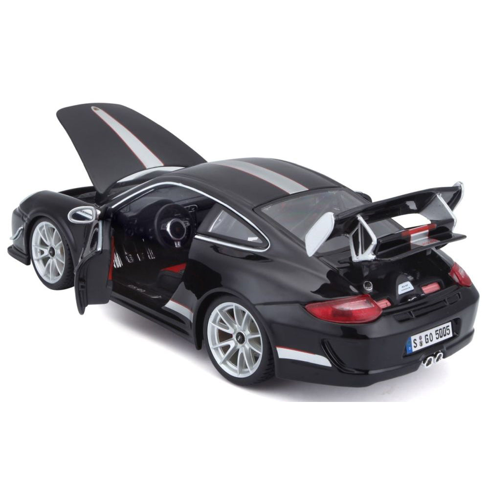 Bburago Porsche 911 GT3 RS 4.0, schwarz, 1:18