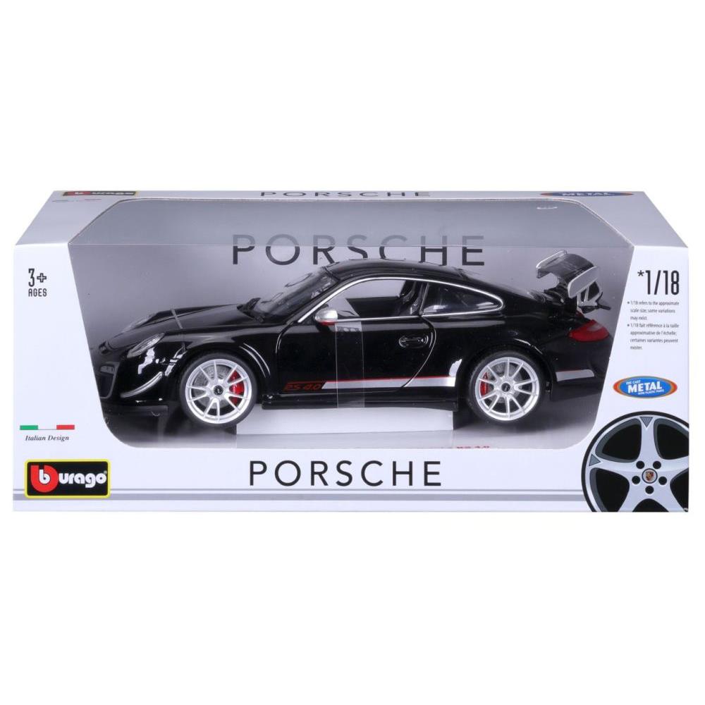 Bburago Porsche 911 GT3 RS 4.0 schwarz 1/18