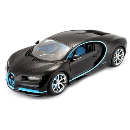 Bugatti Chiron 42 second version, 1:18, black/blue