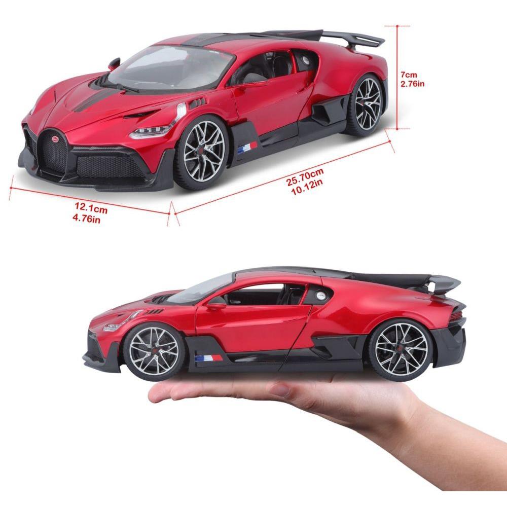 Bburago Bugatti Divo, red, 1:18