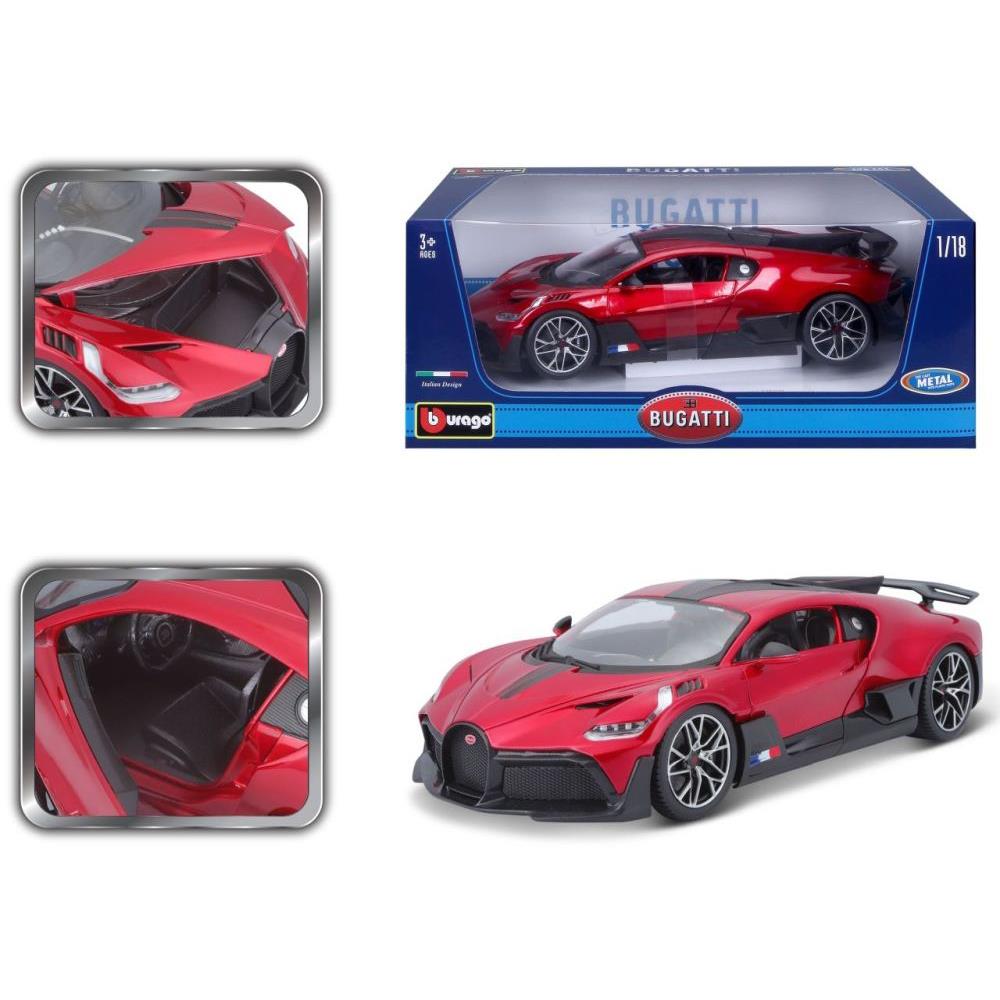 Bburago Bugatti Divo, red, 1:18