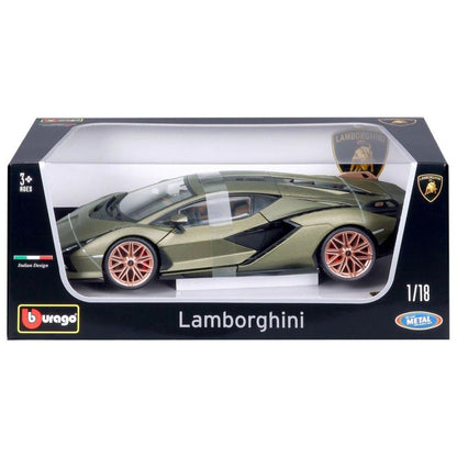 Bburago Lamborghini Sián FKP 37, 1:18, green