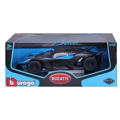Bburago Bugatti Bolide, blau/schwarz 1:18