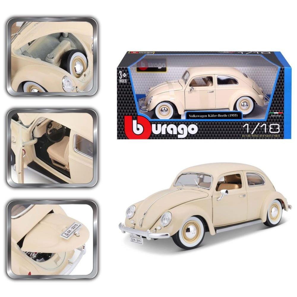 Bburago Volkswagen Käfer 1955 beige 1/18