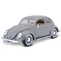 Bburago Volkswagen Käfer 1955 grau 1/18 – Produktbild 1
