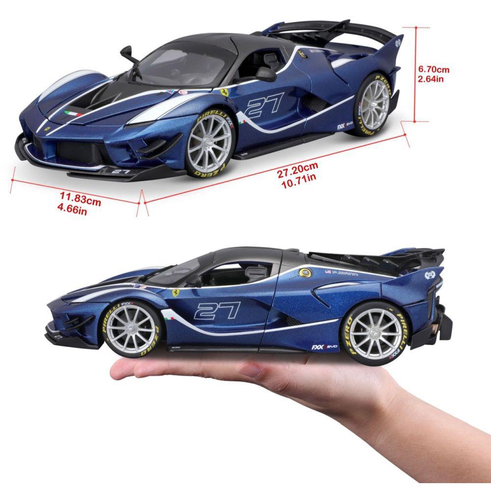 Bburago Ferrari R&P FXX-K EVO 1/18 blau