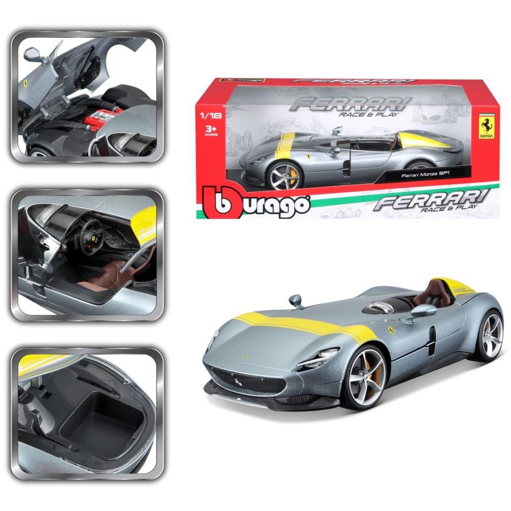 Bburago Ferrari Race & Play Monza SP1, 1:18