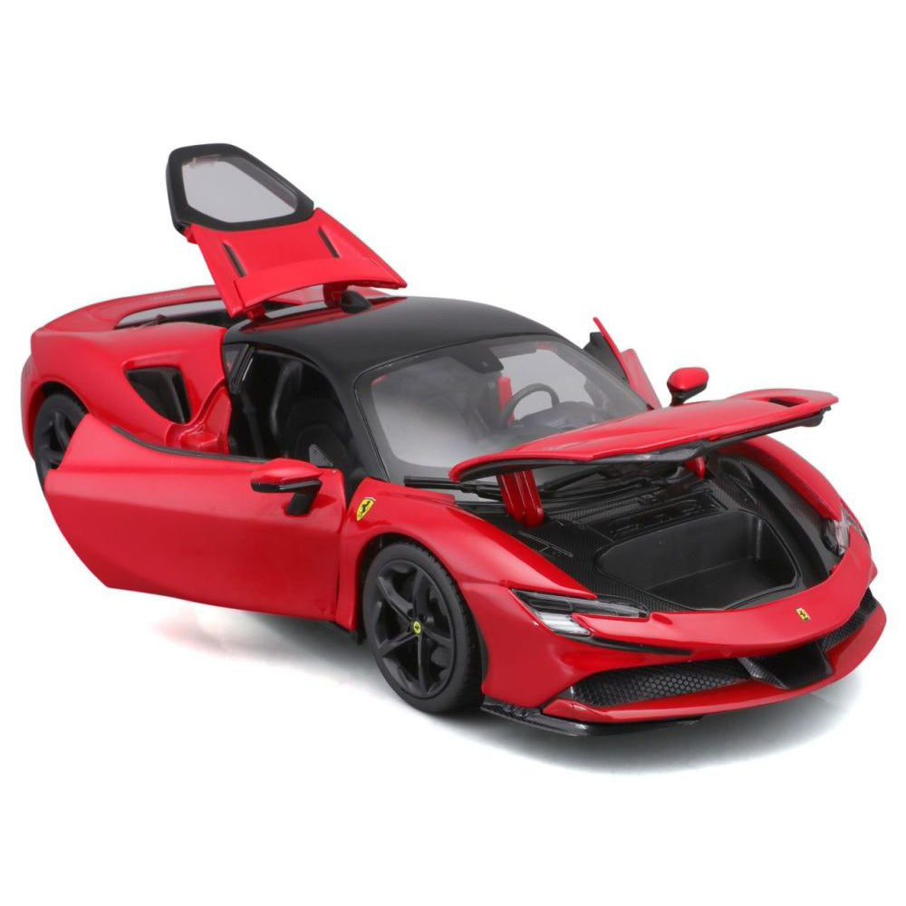 Bburago Ferrari R&amp;P SF90 Stradale 1/18 red