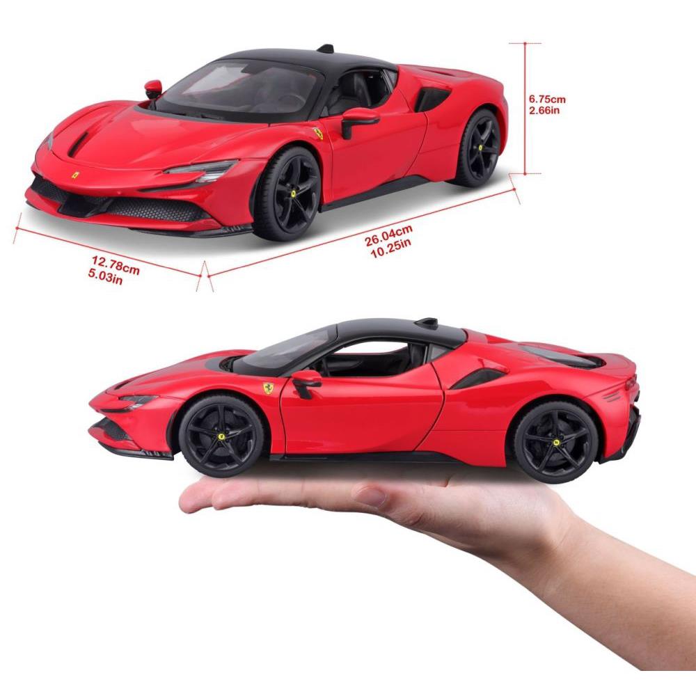 Bburago Ferrari R&P SF90 Stradale 1/18 rot